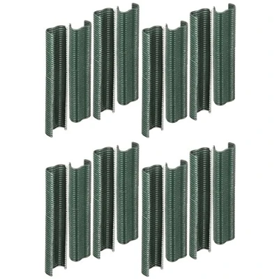 Afbeelding van Alberts 531195 Draadklem zink gefosfateerd, groene kunststof coating breedte 22 mm set van 800