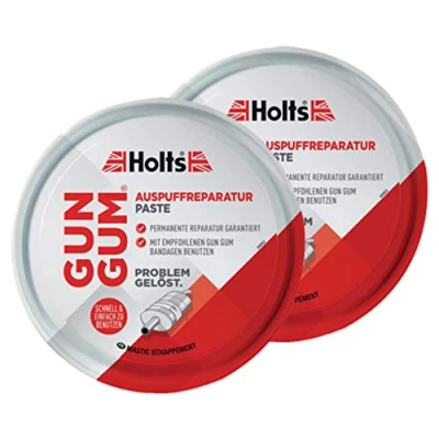 Afbeelding van Holts 2 x uitlaat afdichtingspasta Gungum auto onderhoud reparatie hittebestendig 200 G 204101