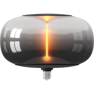 Afbeelding van Calex Magneto Beo Asarna LED Lamp Magnetisch Filament Lichtbron Titanium E27 4W Dimbaar