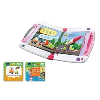 Afbeelding van Vtech 80 613189 leerboeksysteem, roze