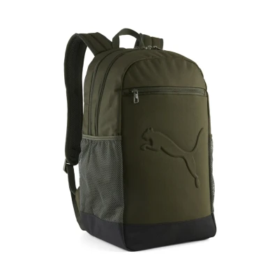 Afbeelding van puma buzz backpack in de kleur groen.