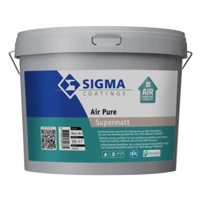 Afbeelding van Sigma Air Pure Supermatt Muurverf 10 liter Mengbaar