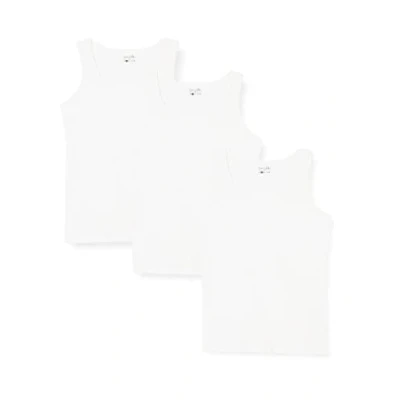 Afbeelding van Berydale Dames Tanktop, mouwloos, Wit, set van 3, L