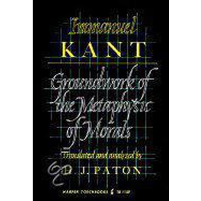 Afbeelding van Groundwork of the Metaphysics Morals