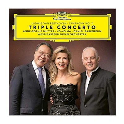 Afbeelding van Anne Sophie Mutter, Yo Ma, West Eastern Divan Orchestra, Daniel Barenboim Beethoven: Triple Concerto &amp; Symphony No.7 (Blu ray)