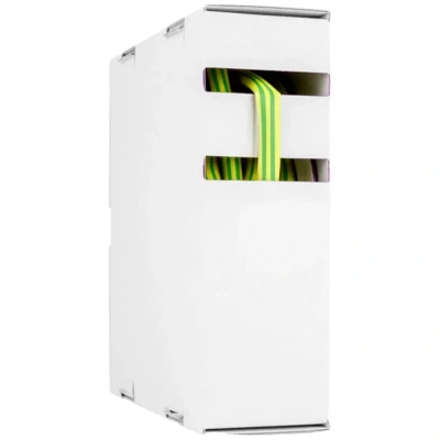 Afbeelding van Hongshang 2181842108 Krimpkous zonder lijm Geel groen 9.50 mm 4.80 Krimpverhouding:2:1 10 m