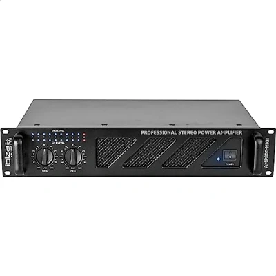 Afbeelding van Ibiza Sound AMP800 MKII PA mosfet versterker 2x 600W