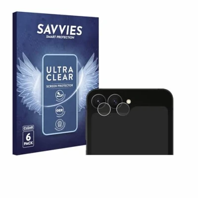 Afbeelding van Savvies Screenprotector voor Samsung Galaxy Z Flip 7 FE (ALLEEN Camera Lens) Folie Beschermfolie transparant (6 Stuks)
