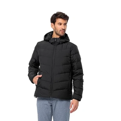 Afbeelding van Jack Wolfskin Colonius Gewatteerde jas, Heren, Maat: Small, Black