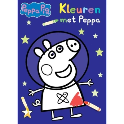 Afbeelding van Uitgeverij big balloon peppa pig kleuren met