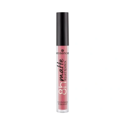 Afbeelding van essence 8h matte liquid lipstick, nr. 15, roze, langdurig, matterend, sneldrogend, mat, veganistisch, waterbestendig, olievrij, zonder conserveringsmiddelen, per stuk verpakt (2,5 ml)