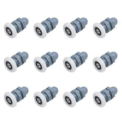 Afbeelding van Pamtns Douchecabines Reserveonderdelen 12 stuks Rollen voor Douchedeuren Riemschijven Douchecabine Schuifdeur Wielen Badkamer Wieldiameter 20 mm