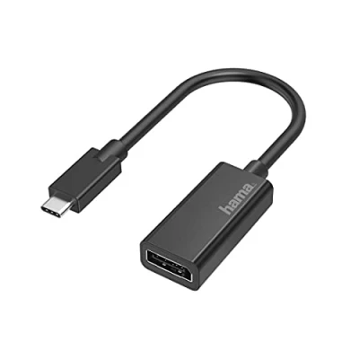 Afbeelding van Hama Video Adapter Usb C Stekker Displayport Aansluiting Ultra Hd 4K