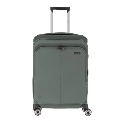 Afbeelding van Travelite Priima 4w Trolley M Exp. olive Zachte koffer