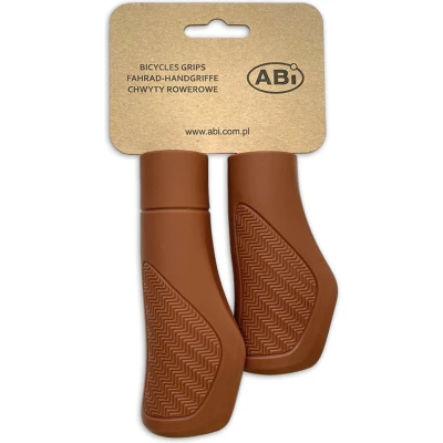 Afbeelding van ABI Flexibele Handvatten 130/95mm Bruin
