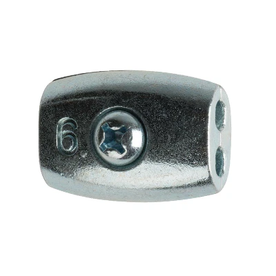 Afbeelding van Pulsara Koordverbinder 4 6mm verzinkt 10 stuks 084326