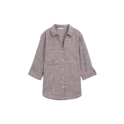Afbeelding van TOM TAILOR Damesblouse, 16427, bordeauxrood, 40