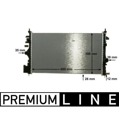 Afbeelding van Radiateur MAHLE CR 1102 000P