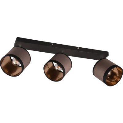 Afbeelding van REALITY DAVOS Spot Zwart mat excl. 3x E14 10W