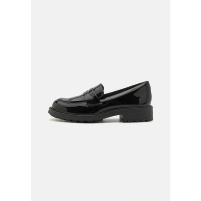 Afbeelding van Clarks Orinoco Penny Instappers, Dames, Maat: 42, Black Leer