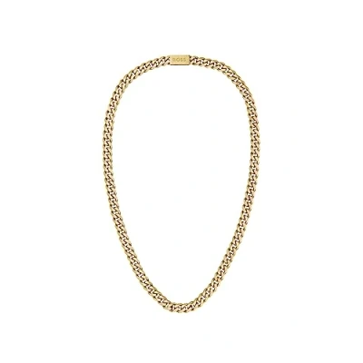 Afbeelding van BOSS Chain FOR HIM Ketting goldcoloured, Heren, Maat: One Size, Gold coloured