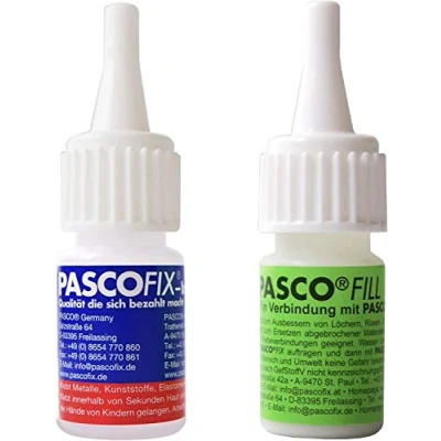 Afbeelding van PASCOFIX chemische lasnaad, alleslijm, extra sterke lijm, secondelijm, industriële 2K kunststoflijm, waterdicht, lasnaad