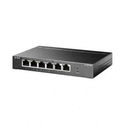 Afbeelding van TP LINK TL SF1006P netwerk switch Fast Ethernet (10/100) Zwart Power over (PoE)