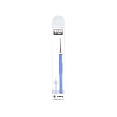 Afbeelding van Tulip No.10 Etimo Steel Soft Grip (0,75 mm) Haaknaald 1 eenheid