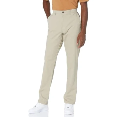 Afbeelding van Amazon Essentials Men&#039;s Sportieve casual chinobroek met stretch (verkrijgbaar in grote en lange maten), Kaki bruin, 32W / 31L