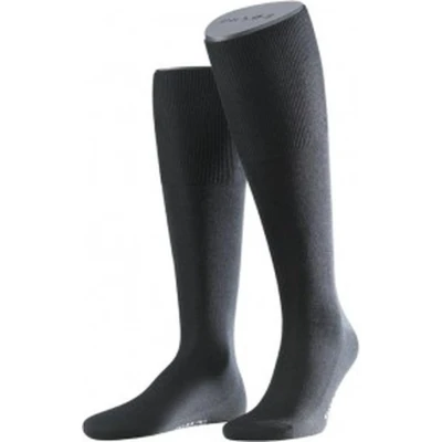 Afbeelding van FALKE Heren Kniekousen No. 6 M KH Wol Zijde Lang eenkleurig 1 Paar, Zwart (Black 3000), 47 48