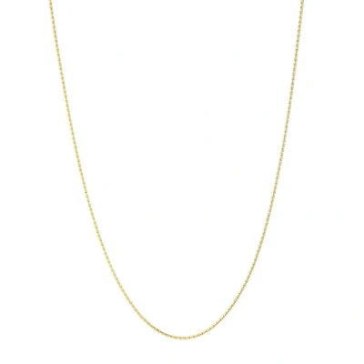 Afbeelding van Bijoutheek Collier Basis Lang Blok 90cm 2mm Goud