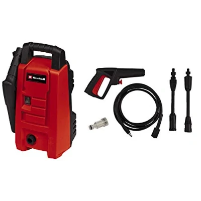 Afbeelding van Einhell Elektrische Hogedrukreiniger TC HP 90 1200 W Max. bar 372 l/u Incl. 3m hogedrukslang, pistool, lans en diverse sproeiers