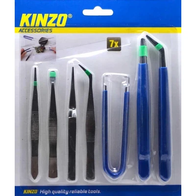 Afbeelding van Kinzo Hobby Pincettenset 7 st.