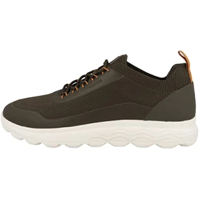 Afbeelding van Geox U Spherica Sneakers laag, Heren, Maat: 44, Military Kunststof/ textiel