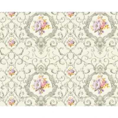 Afbeelding van AS Creation Chateau 5 34391 3 Zilver / Grijs