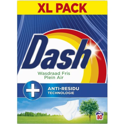 Afbeelding van Dash Waspoeder Wasdraad Fris 80 Wasbeurten 4,4 kg