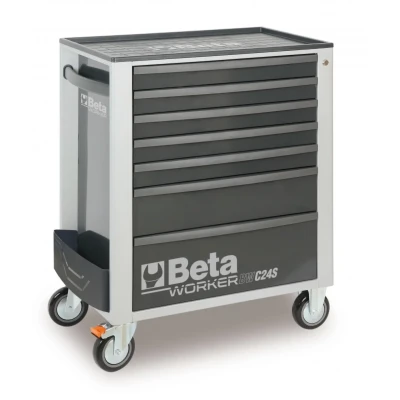 Afbeelding van Beta 2400S G7/E S Gereedschapswagen 7 laden Grijs 240 delig 024006222