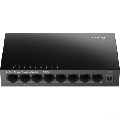 Afbeelding van Cudy GS108 Netwerk switch 8 poorten Metalen Unmanaged