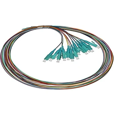 Afbeelding van Link LKLC12PT3 Pigtail kabel, glasvezel, LC, Om3, Simplex, 1 m, meerkleurig