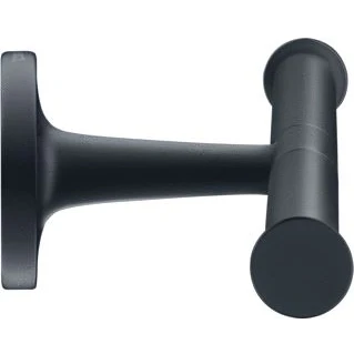Afbeelding van Duravit Starck T dubbele closetrolhouder 25,5x7,6x5cm mat zwart