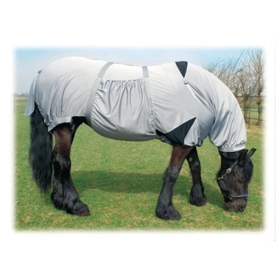 Afbeelding van Eczeemdekens BR Eczeemdeken met hals Grijs Bovenlengte: 135 cm &amp; Onderlengte: 185