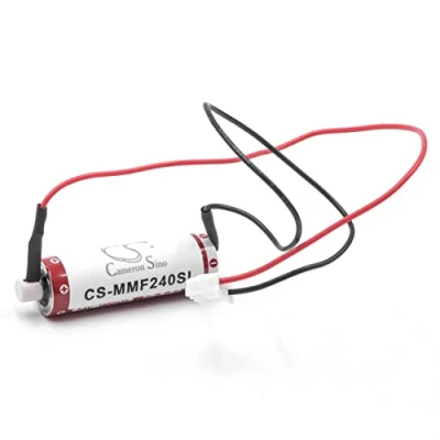 Afbeelding van vhbw Batterij vervanging voor Mitsubishi F2 40BL, FX2N 48M, LS14500 MF PLC Programmable Logic Controller (1800mAh, 3,6V, Li SOCl2)