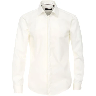 Afbeelding van Venti Modern FIT Zakelijk overhemd, Heren, Maat: 41, White