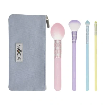 Afbeelding van Moda Borstels Pastel 5 stuks Complete Face Kit