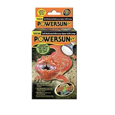 Afbeelding van ZM Powersun UV Self Ballasted Mercury Vapor Lamp 100 w.