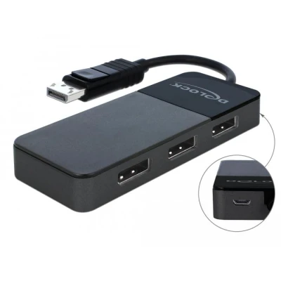 Afbeelding van Delock DisplayPort 1.4 Splitter 1 x in &gt; 3 u