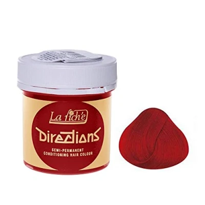 Afbeelding van La Riche Directions Unisex semi permanente haarverf, rood, per stuk verpakt (1 x 100 ml)