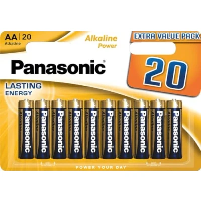 Afbeelding van Panasonic Alkaline Power AA 20 Stuks