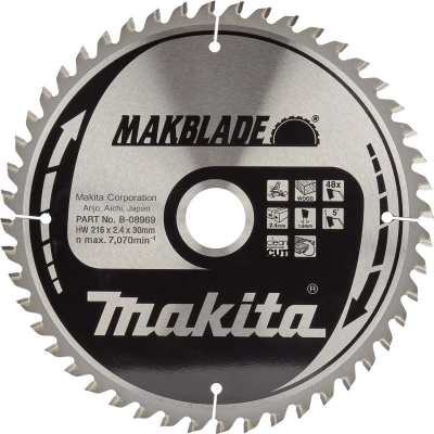 Afbeelding van Makita B 08969 Afkortzaagblad Hout 216x30x1.6mm