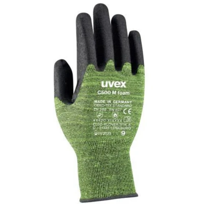 Afbeelding van uvex C500 M foam 6049807 Snijbeschermingshandschoen Maat (handschoen): 7 EN 388 1 paar